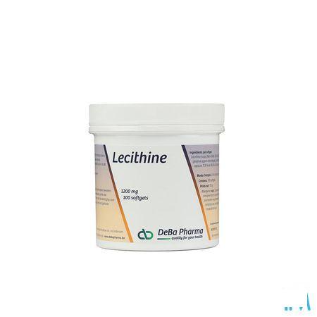 Lecithine Capsule 100x1200 mg  -  Deba Pharma