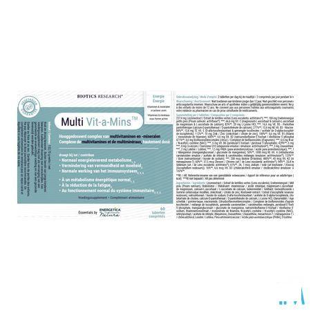 Multi Vit-a-Mins 60 comprimés  -  Energetica Natura