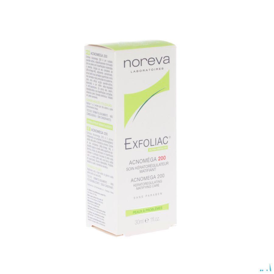 Exfoliac Acnomega 200 Creme Tube 30 ml  -  Noreva Led