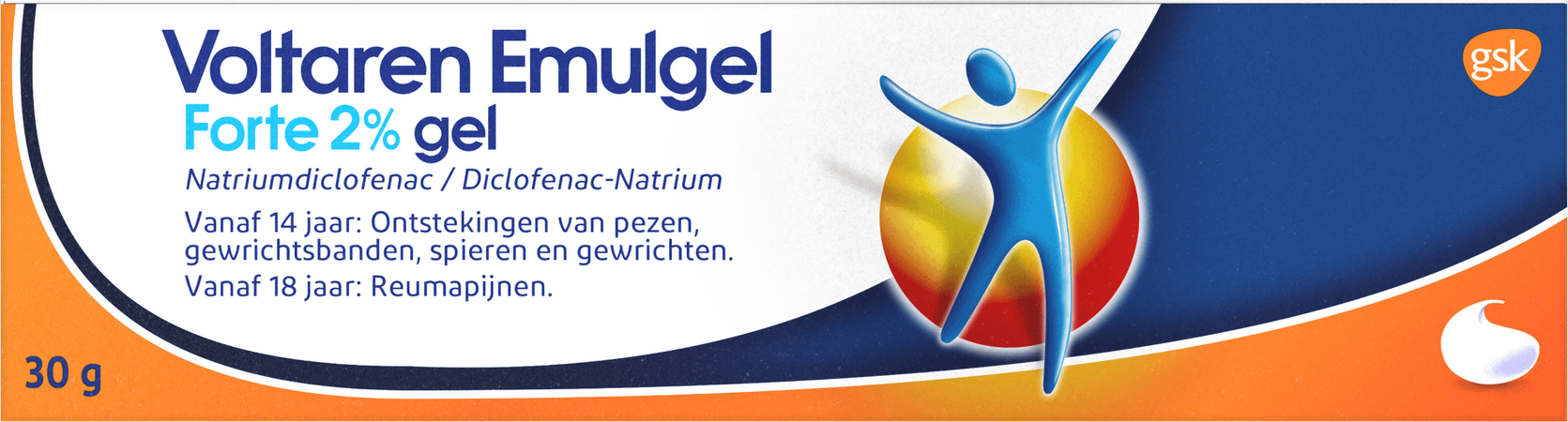 Voltaren Emulgel Forte 2% 30 gr New