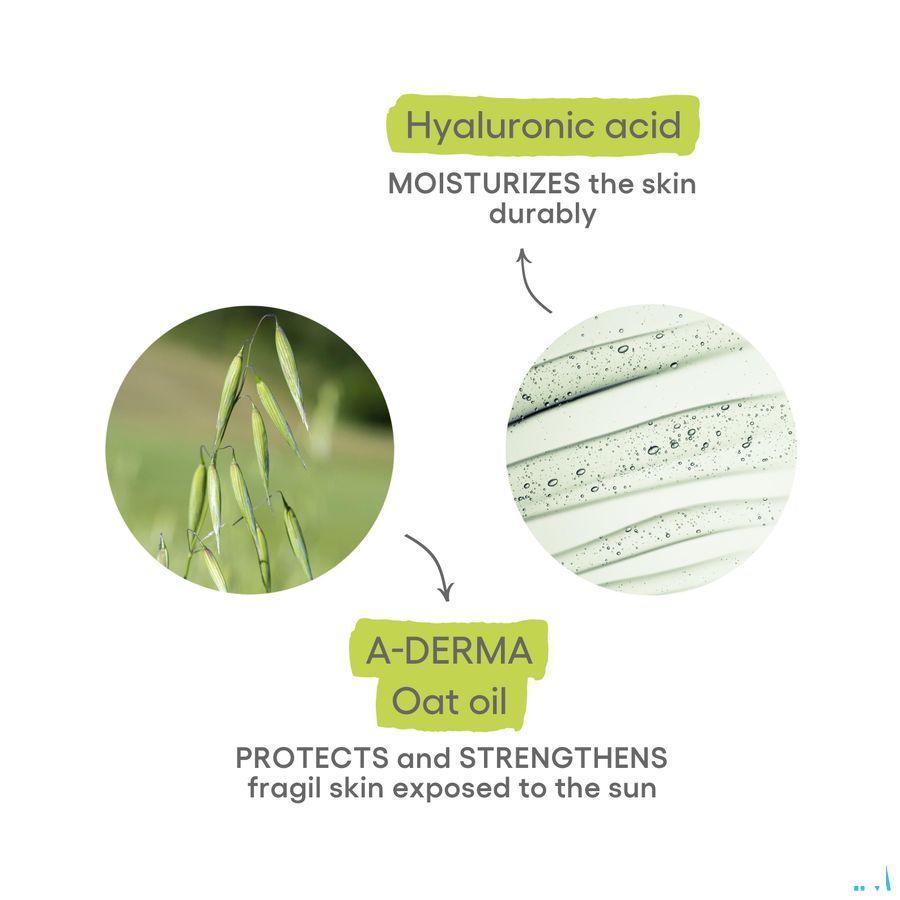 Aderma Protect Lait Reparateur Anti soleil 250 ml  -  Aderma