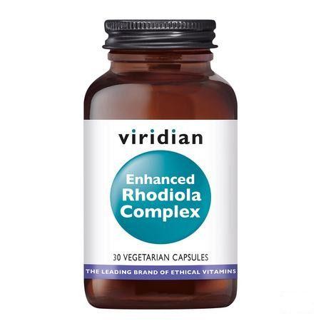Viridian Enhanced Rhodiola Complex Plant. Capsule 30  -  Solgar Vitamins