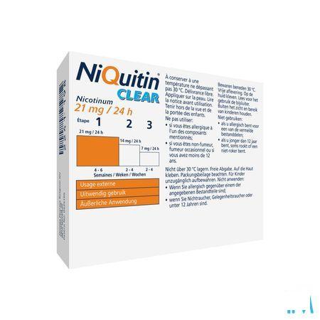 Niquitin Clear Patches 21 X 21 mg