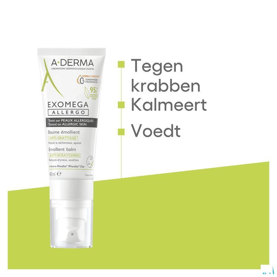 Aderma Exomega Allergo Emolierende Balsem 40 ml