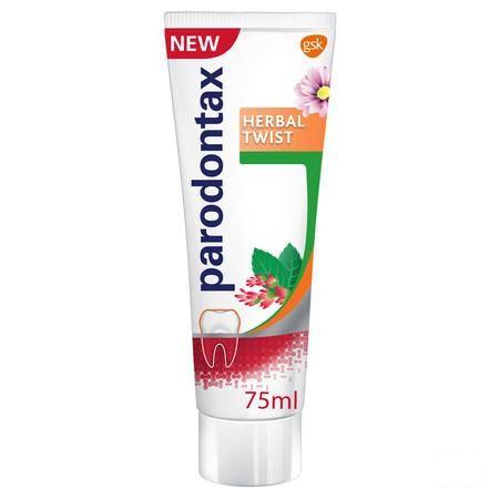 Parodontax Dentifrice Herbal Ginger Tube 75 ml