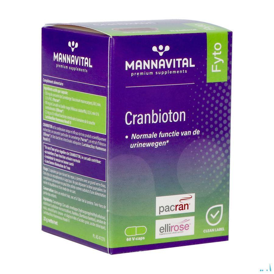 Mannavital Cranbioton V-Capsule 60