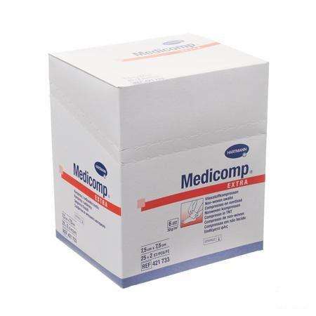 Medicomp Kompres Steriel 6Pl 7,5X7,5Cm 25X2 4110761  -  Hartmann