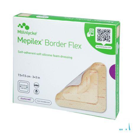 Mepilex Border Flex Pansement 7,5x7,5cm 5 595200  -  Molnlycke Healthcare