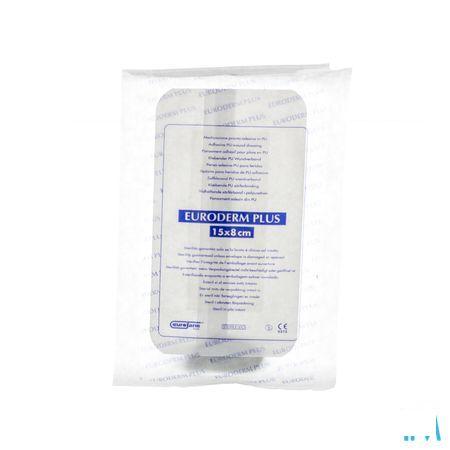 Euroderm Plus 8x15cm 1 Pleister Steriel  -  I.D. Phar