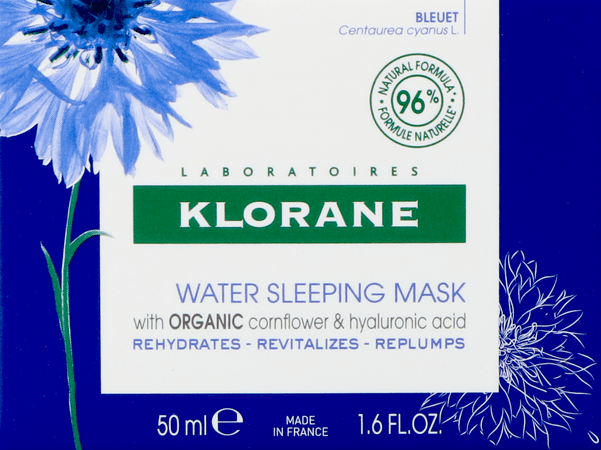 Klorane Visage Bleuet Bain Hydra Nuit 50 ml