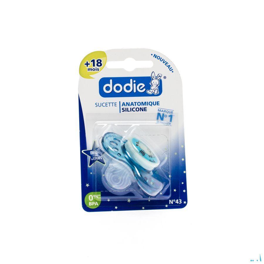 Dodie Fopspeen Nacht + 18m Sil.