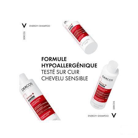 Vichy Dercos Energy Shampoo Aminexil 200 ml  -  Vichy
