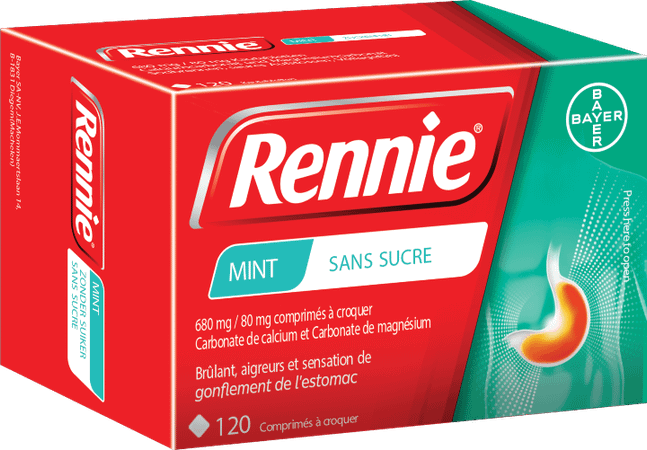 Rennie Zonder Suiker Pastilles 120