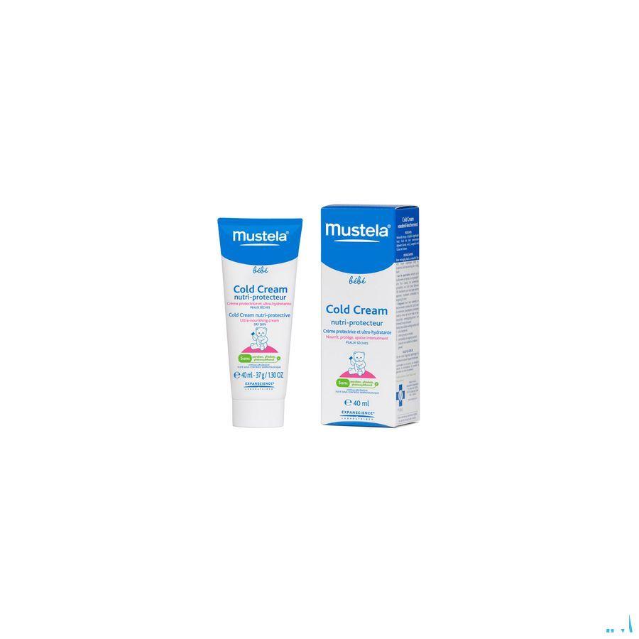 Mustela Bebe Cold Cream Visage Creme Tube 40 ml