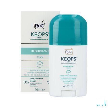 Roc Keops Deo Stick 40 ml  -  Care Cosmetics