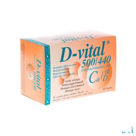 D Vital 500/440 Zakje 30  -  Will Pharma