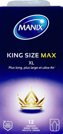 Manix King Size Max Bte 12