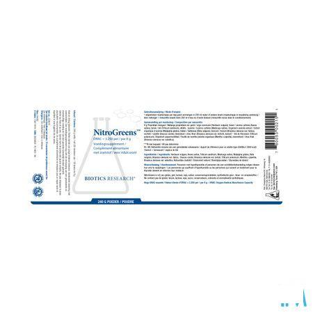 Biotics Nitrogreens 240 mg  -  Energetica Natura