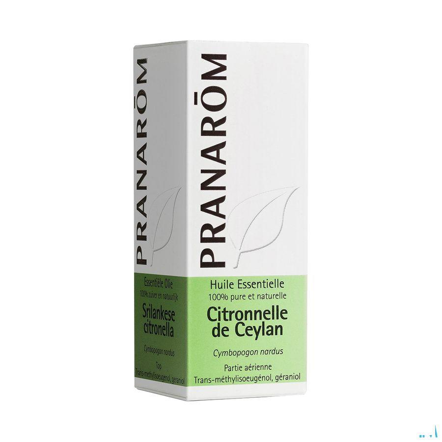 Citronnella Ceylan Essentiele Olie 10 ml  -  Pranarom