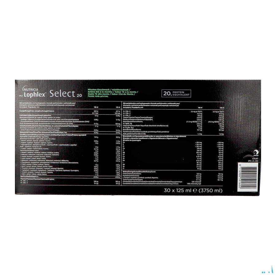 Pku Lophle x Select 20 The Menthe 30 x 125 ml
