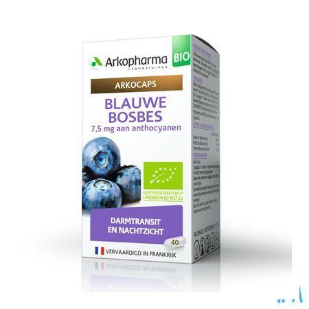 Arkocaps Blauwe Bosbesvrucht Bio Caps 40 Nf  -  Arkopharma