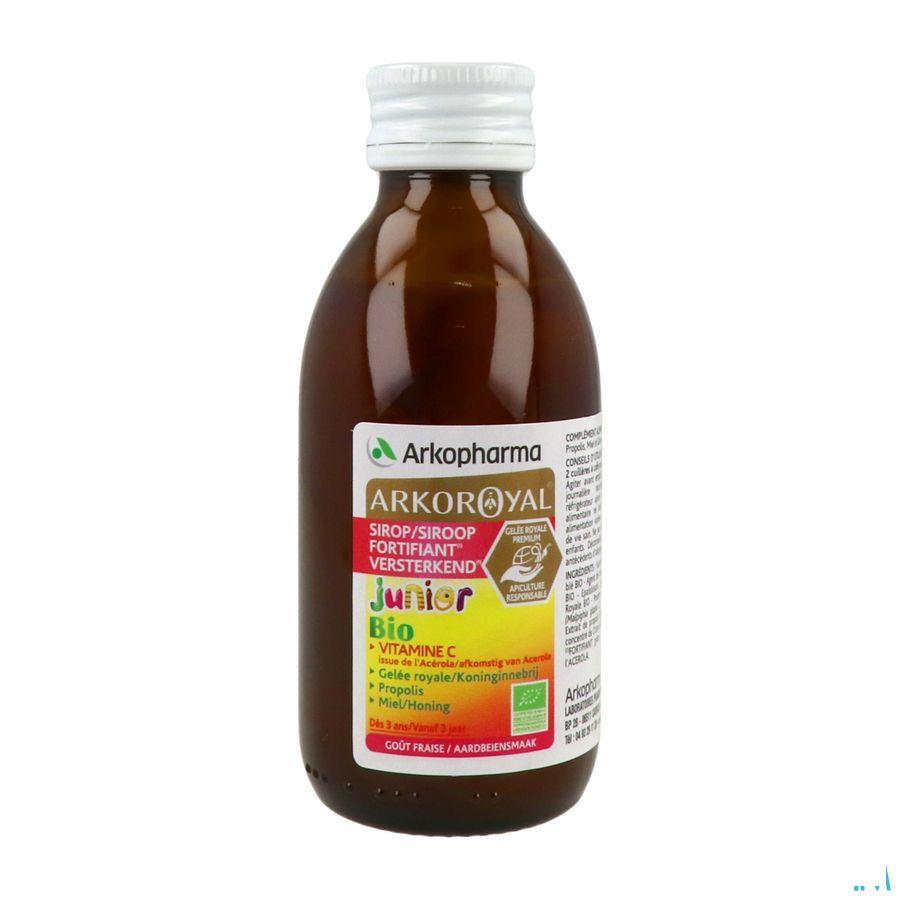 Arkoroyal Versterkende Siroop Junior Bio Fl 140 ml  -  Arkopharma