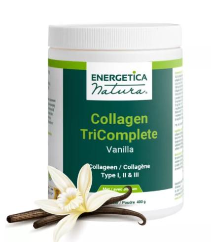 Collagen TriComplete 400 g vanille Refill -  Energetica Natura