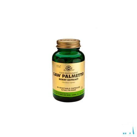 Saw Palmetto Berry Extract (zaagpalm) V-Capsule 60  -  Solgar Vitamins