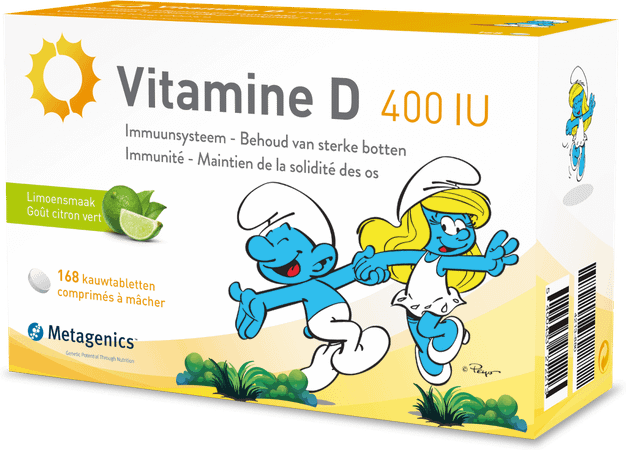Vitamine D 400Iu Smurfen Comp 168