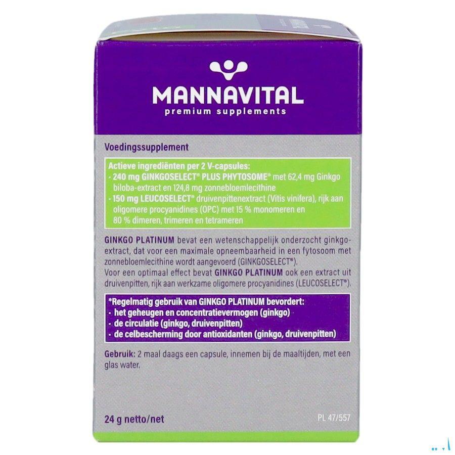 Mannavital Gingko V-caps 60  Copy