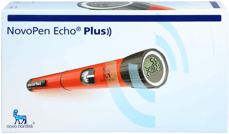 Novopen Echo Plus Rood Injectiepen Insuline