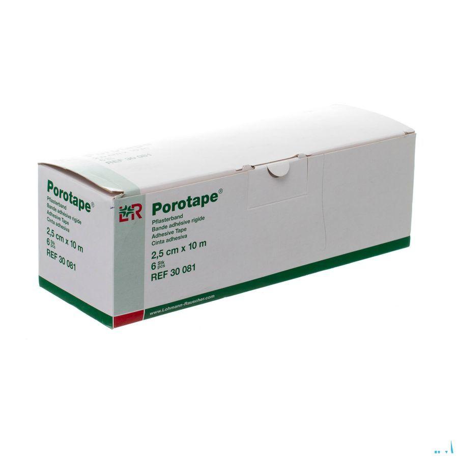 Porotape Tape Adhesif N/Elast 2,5cm x 10M 6 30081