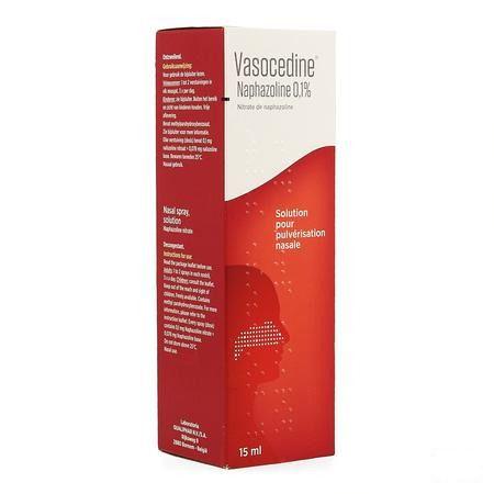 Vasocedine Naphazoline Spray 15 ml