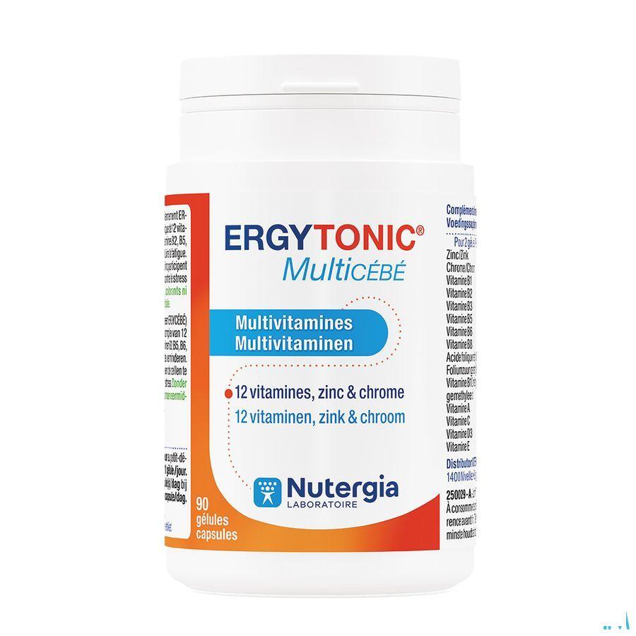 Ergytonic Multicebe Caps 90  -  Laboratoire Nutergia
