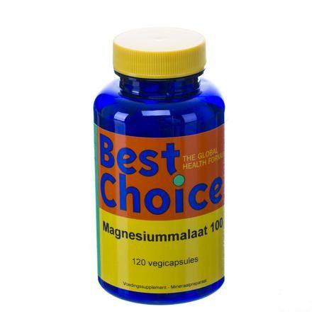 Best Choice Magnesiummalaat 500 V-Capsule 120 Nl