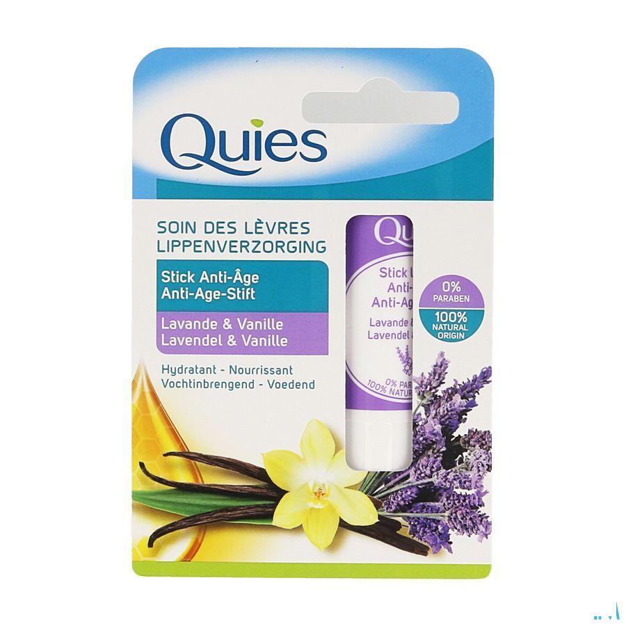 Quies Stick Levres Anti age Lavande&vanille  -  Quies