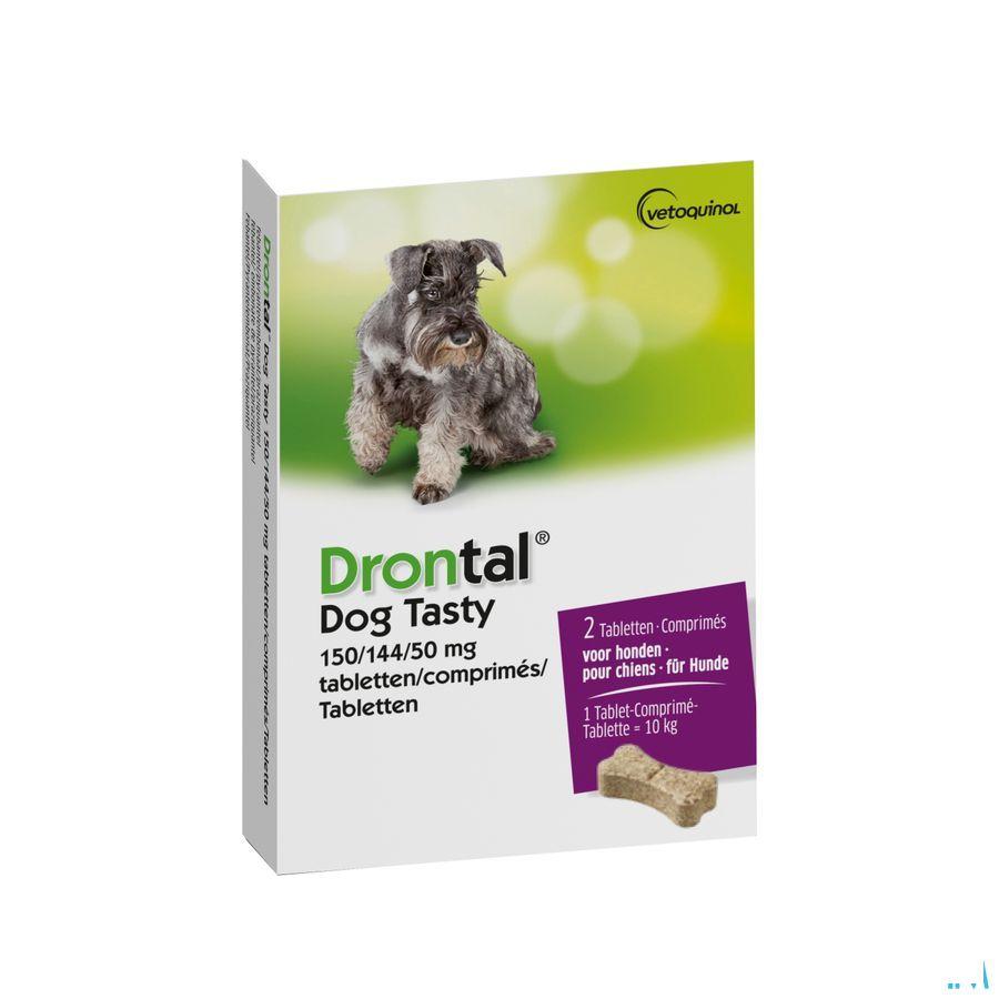 Drontal Tasty Bone 150/144/5 mg 10kg Dog Tabletten 2
