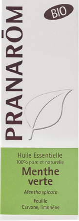 Groene Munt Bio Essentiele Olie 10 ml  -  Pranarom