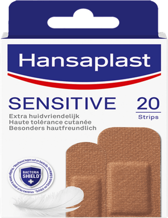 Hansaplast Pleisters Sensitive Medium 20