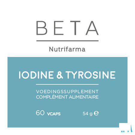 Beta Iodine & Tyrosine V-Capsule 60  -  Nutrifarma