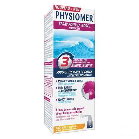 Physiomer Keelpijn Spray 20 ml