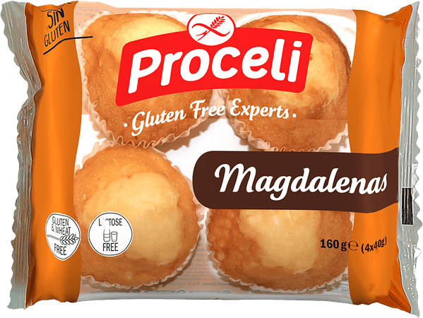 Proceli Magdalenas 4X160 g Revogan