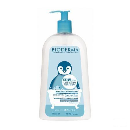 Bioderma Abc Derm Cold Cream Wascreme 1l