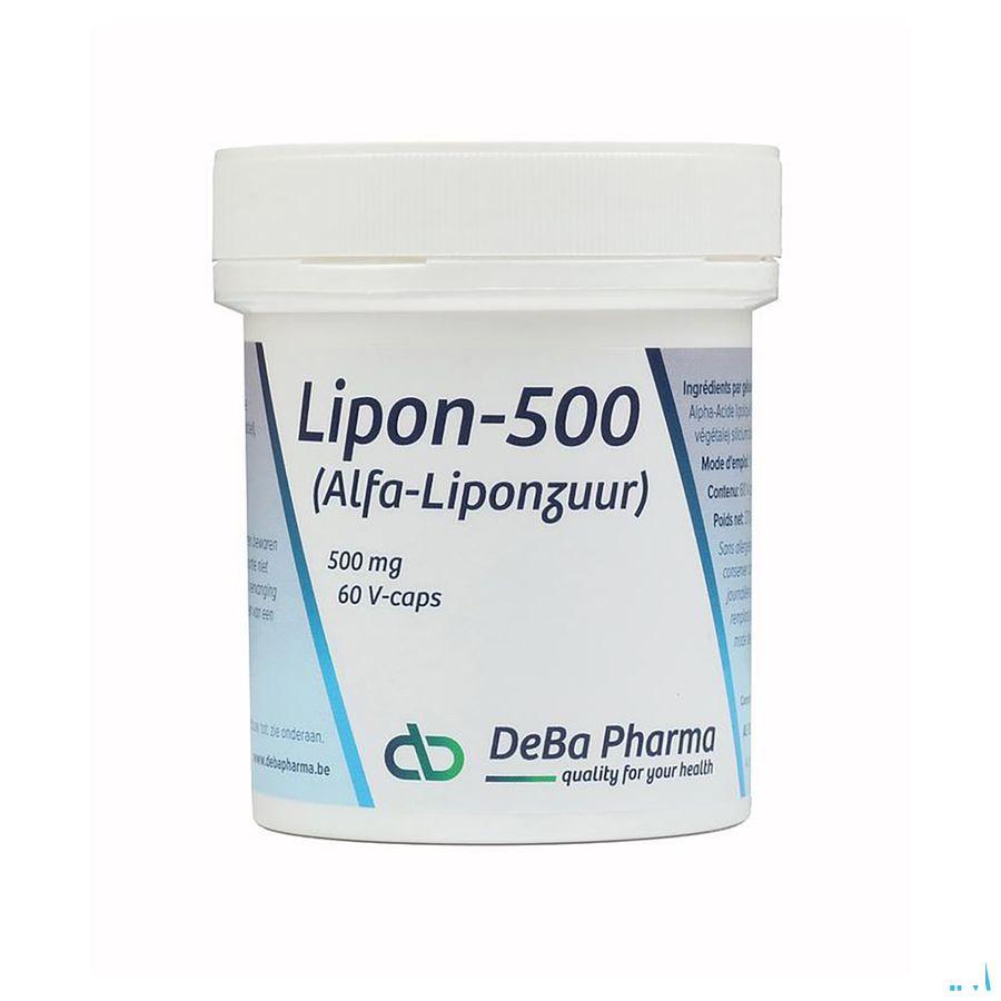 Lipon Capsule 60x500 mg  -  Deba Pharma