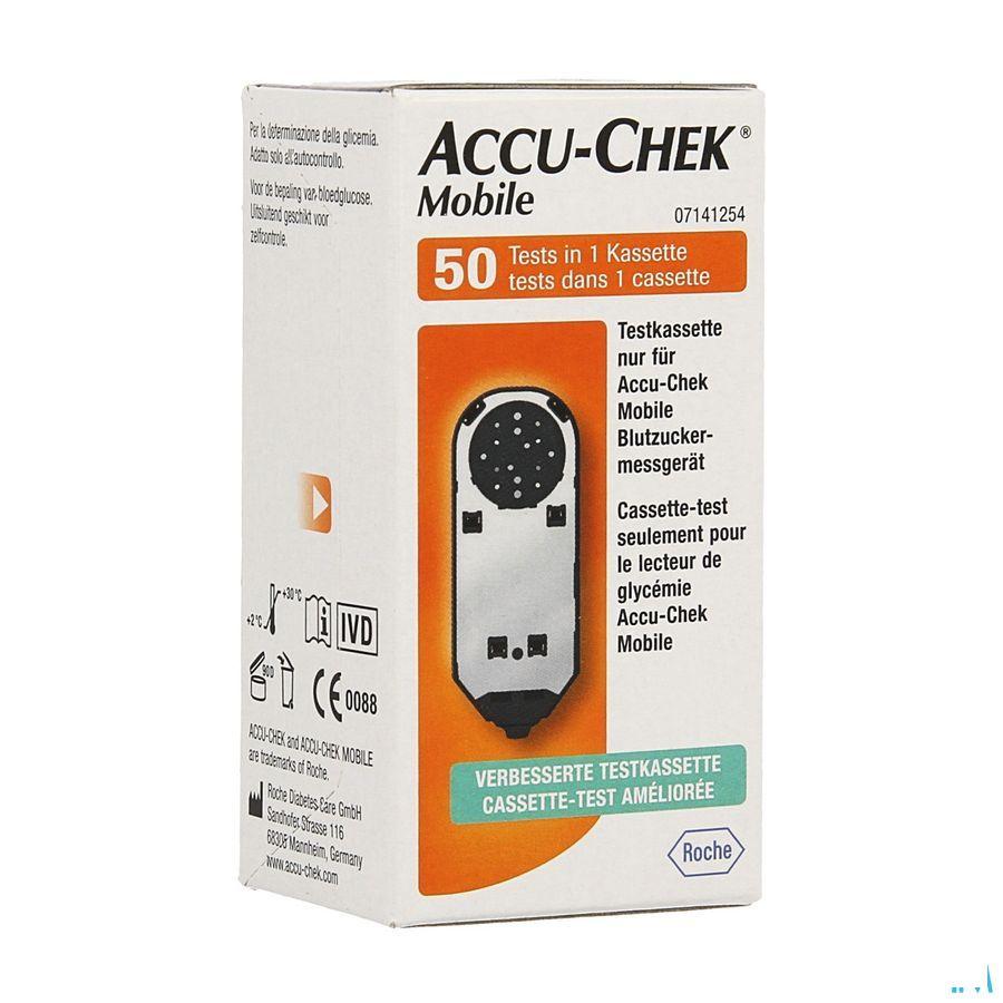 Accu Chek Mobile Test Cassette 50 Tests 7141254171  -  Roche Diagnostics