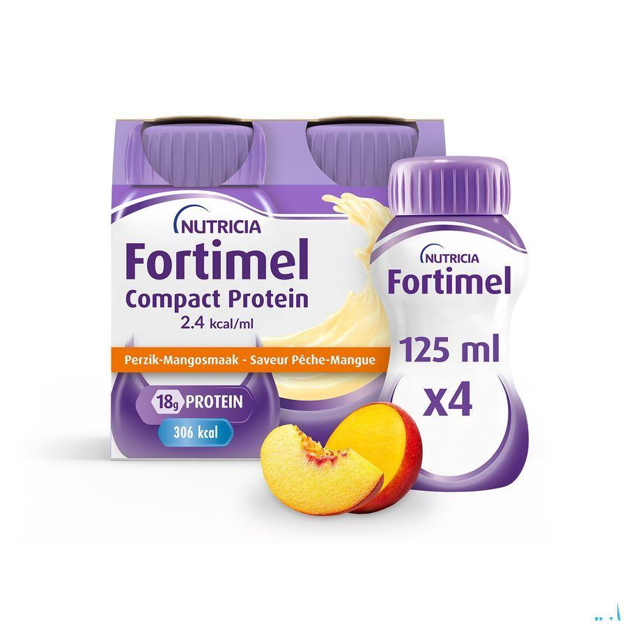 Fortimel Compact Protein 2.4Kcal Perz & Mang 4X125ml