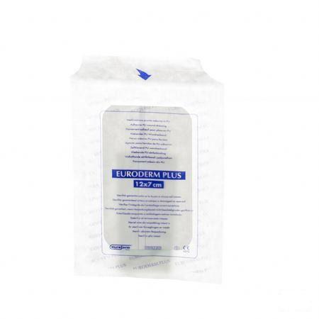 Euroderm Plus 7x12cm 1 Pleister Steriel  -  I.D. Phar