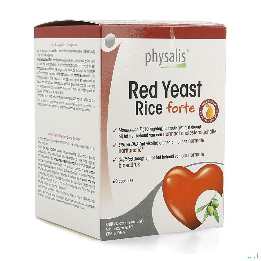 Physalis Red Yeast Rice Forte Capsule 60  -  Keypharm