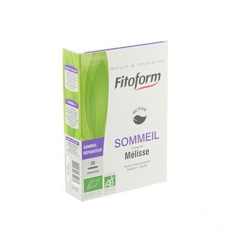 Slaap Ampullen 20x10 ml Fitoform  -  Bioholistic Diffusion