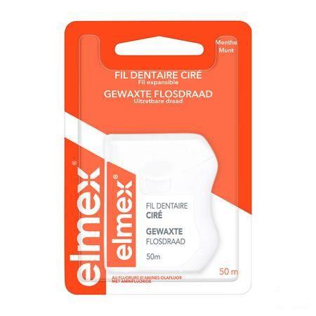 Elmex Gewaxte Flosdraad 50m